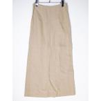 Deuxieme Classeドゥーズィエムクラス Linen Slit リネンスリットマキシスカート[LSKA68744]