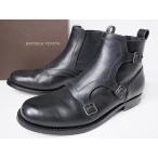 BOTTEGA VENETAボッテガヴェネタ STIV.TO PELLE S.GOMMAトリプルモンクストラップ サイドゴアブーツ[MFWA79022]