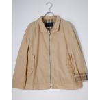 BURBERRY LONDONバーバリーロンドン 裏チェック 後染め加工スウィングトップブルゾン ジャケット[MJKA72860]