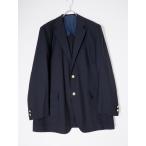 BEAMS PLUSビームス プラス 日本製 金ボタン 春夏ウール 紺ブレザーテーラードジャケット[MJKA78256]