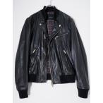 ショッピングディースクエアード D SQUARED2ディースクエアード 2009AW セミダブル レザー ボンバージャケット[MJKA79213]