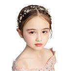 CIKINUO キッズガーランド花のヘッドバンドの子供の髪飾り七五三アクセサリーフォーマルな子供のヘッドドレ