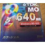 TDK 640 MB MO Windowsフォーマット済 5枚