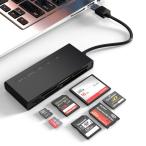 USB3.0 マルチ SD カードリーダー、SD/TF/マイクロSD/CF/MS/XD 7in1 5Gbps高速 usb3.0 メモリーカードリーダ