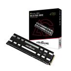 addlink 台湾製 Addgame A93 4TBM.2 2280 PCIe 4.0 NVMe SSD ヒートシンク 一体型- TLC DRAMレス Gen4X4 SSD 読込速度 7