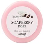 古宝 無患子 SOAPBERRY ソープベリー 石鹸 ローズ 95g ムクロジ