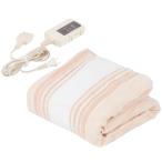 Mofua 電気毛布 洗える敷毛布 一人用 120×60cm 温度調節無段階 ダニ退治 頭寒足熱配線 足元 モフア M
