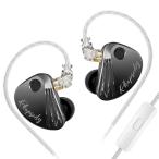 Hifi Kingdom CCA Rhapsody 4BA+2DDハイブリッドインイヤープロフェッショナルイヤホンモニター(Black Wi