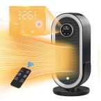 VECELO セラミックヒーター 人感センサー セラミックファンヒーター 1200W 暖房器具 省エネ 電気