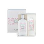 ロクシタン(L'OCCITANE) ホワイトマスカットチェリーブロッサム ボディ&ハンド ギフトセット プレ
