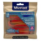 マスタッド(Mustad) メザシ Zテールミノー 3.5インチ (6本入り) ショッキングピンク