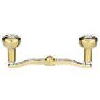 GOMEXUS ゴメクサス CH-T30 オシアコンクエスト専用 BS120HTA 120mm アルミ製ハンドル 30mm チタン製ノブ ゴールド