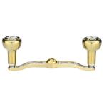 GOMEXUS ゴメクサス CH-T30 オシアコンクエスト専用 BS120HTA 120mm アルミ製ハンドル 30mm チタン製ノブ ゴールド