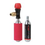 TNI CO2 ボンベセット バルブタイプ  黒x赤ヘッド 2643014