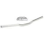 GIZA ギザ ハンドルバー ライザーバー HBRB12 600mm Φ25.4 シルバー HBR20702