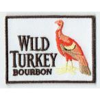 刺繍ワッペン（ワイルドターキー）