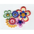 刺繍アイロンワッペン（花柄）