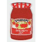 刺繍アイロンワッペン（ジャム瓶）