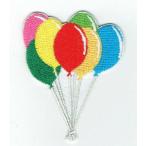刺繍アイロンワッペン（風船）