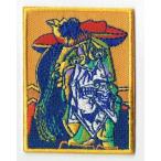 刺繍アイロンワッペン（ピカソ）