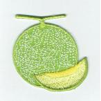 刺繍アイロンワッペンフルーツ（メロン）