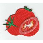 刺繍アイロンワッペン野菜（トマト）
