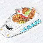 刺繍アイロンワッペン（お子様ランチ）