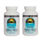 [2Zbg] Source Naturals \[Xi`Y X[p[A~miCg 120  Super Amino Night 120 cap.