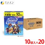 ショッピングスポーツドリンク 『ワンピース』コラボ商品　スポーツドリンク パウダー 400g(40g×10袋) 20個セット ビタミンC マグネシウム カルシウム カリウム 配合 水分補給