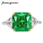 指輪 リング シルバー ストーン レディース 贅沢 10mm ツァボライト パライバ トルマリン ジェムストーン カクテル トップ 品質