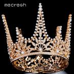  Tiara Gold Queen стразы раунд свадебный Tiara женский женщина Gold Crown полный страница .nto