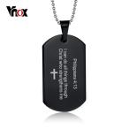 ペンダント メンズ 男性 ネックレス イヌ クロス 十字架 ステンレス タグ おしゃれ 大人 メンズ 男性ネックレス 刻印 ジュエリー カジュアル キリスト 犬 ドッグ