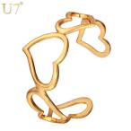 Yahoo! Yahoo!ショッピング(ヤフー ショッピング)ブレスレット ハート シルバー シンプル 大人 トレンド おしゃれ かわいい ブレスレハート ゴールド 流行 人気 ゴールドシルバー