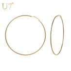 Yahoo! Yahoo!ショッピング(ヤフー ショッピング)ピアス フープ ラウンド ステンレス レディース おしゃれ 大人 かわいい ビッグ 女性 シンプル サイズ サークル ジュエリー イヤー