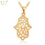 Yahoo! Yahoo!ショッピング(ヤフー ショッピング)ネックレス メンズ ペンダント ビンテージ ゴールド チェーン おしゃれ ハムサ ジュエリー トレンド 人気 レディース 女性 男性