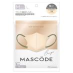 ショッピングマスコード 「サンスマイル」マスコード 3Dマスク M12 ベージュ 7P「日用品」