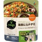 「優良配送対応」「CJ FOODS JAPAN」 bibigo パパッとK-Food 海鮮にらチヂミ 73g 「フード・飲料」
