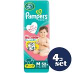 「Ｐ＆Ｇジャパン」　パンパース　さらさらケア　テープ　スーパ−ジャンボ　Ｍ　６−１１ｋｇ　５２枚 4個セット　