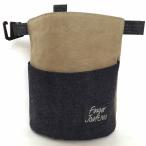  палец joint *boruda кольцо класть type сумка для мела / воздушная заслонка ковш A- Okayama Denim × парафин брезент ( серый × чёрный тканый )