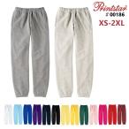 [XS-2XL]9.7 унция стандартный тренировочный брюки PRINT STAR принт Star обратная сторона шерсть ( обратная сторона пирог ru) одноцветный мужской для мужчин и женщин 00186-NSP