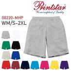 [WM / S-2XL]8.4oz свет тренировочный шорты /PRINTSTAR принт Star шорты шорты обратная сторона шерсть ( обратная сторона пирог ru) одноцветный женский мужской 00220-MHP