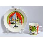 アラビア ムーミン 2017年 サマー限定 マグ プレート セット Summer Theater
