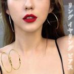 Yahoo! Yahoo!ショッピング(ヤフー ショッピング)リング ピアス イヤリング 3type レディース イヤリング サークル おしゃれ かわいい 可愛い シンプル カラフル 丸 合金 メッキ 春 夏 秋 冬