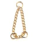  половина воздушная заслонка цепь ma LUKA n3 полосный L размер Gold средний * для больших собак сделано в Японии 