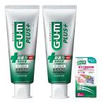 GUM(ガム)プラス【医薬部外品】 デンタルペースト 薬用ハミガキ [ハーブミント] <CPC配合 殺菌 歯周病予防 ハグキケア 口臭予防 高濃度フッ