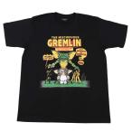 Tシャツ バンドTシャツ ロックTシャツ 半袖 (BW) グレムリン GREMLINS 1 BLK S/S 黒 ギズモ ストライプ モグワイ 映画