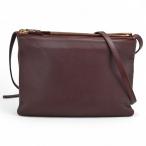 ショッピングセリーヌ セリーヌ トリオ ラージ ショルダーバッグ ボルドー Bランク ce9916ku