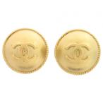 シャネル ココマーク ラウンド ゴールド イヤリング Bランク ch2624cc