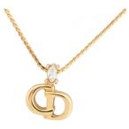 [ б/у ] Dior колье CD Logo Stone аксессуары A разряд di3312hh