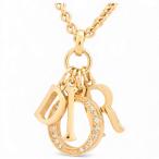 ディオール ネックレス DIORロゴ ラインストーン ゴールド Aランク di5514cb